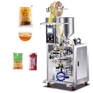 Honey Paste Jam Pouch Filling And Sealing Packaging Juice Sachet Factory Price Pack Liquid Water Packing Machine