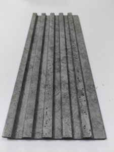 Panel de Pared Decorativo Interior de PVC PS, Panel de Pared Acanalado de PS <span class=keywords><strong>para</strong></span> Fondo de TV, Panel de Pared Interior - Product Image 5