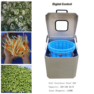 Sécheuse centrifuge automatique à écran tactile PLC pour légumes et <span class=keywords><strong>fruits</strong></span>, séchage rapide, idéale pour la laitue, le chou, les épinards et les salades. - Product Image 2