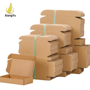 Customized Logo Corrugated Kraft Ecommerce Packaging Wholesale Shipping Boxes Paper Mailer <strong>Box</strong> for Clothing Accessories Carton - Product Image 1