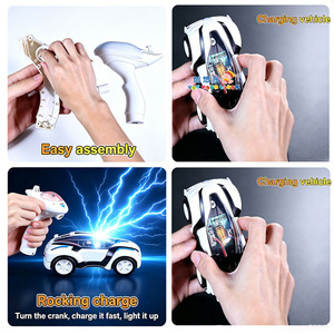 Jouet éducatif STEM EPT : Voiture à propulsion manuelle à assembler soi-même avec lampe torche et jeu de quilles - Product Image 2