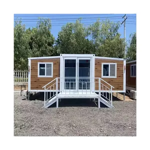 American Standard Tiny Living Homes Prefabricated Perfab Container House For Coffee Shed Garage With Bedroom