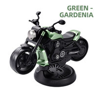 Diffuseur d'air multifonctionnel en alliage pour moto, style moderne, décoratif, rotatif, pour voiture, sans électricité requise