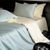 Ensemble de draps de lit en coton de luxe 5 étoiles pour lit king size, 600 fils, vente en gros, parure de lit, linge de lit