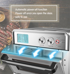 จอแอลซีดีดิจิตอลเครื่องปิ้งขนมปังพิซซ่าแผงควบคุมเตาอบหม้อทอดไร้น้ำมันสำหรับ21in ฟังก์ชั่นเมนูที่ตั้งไว้1รายการ - Product Image 5