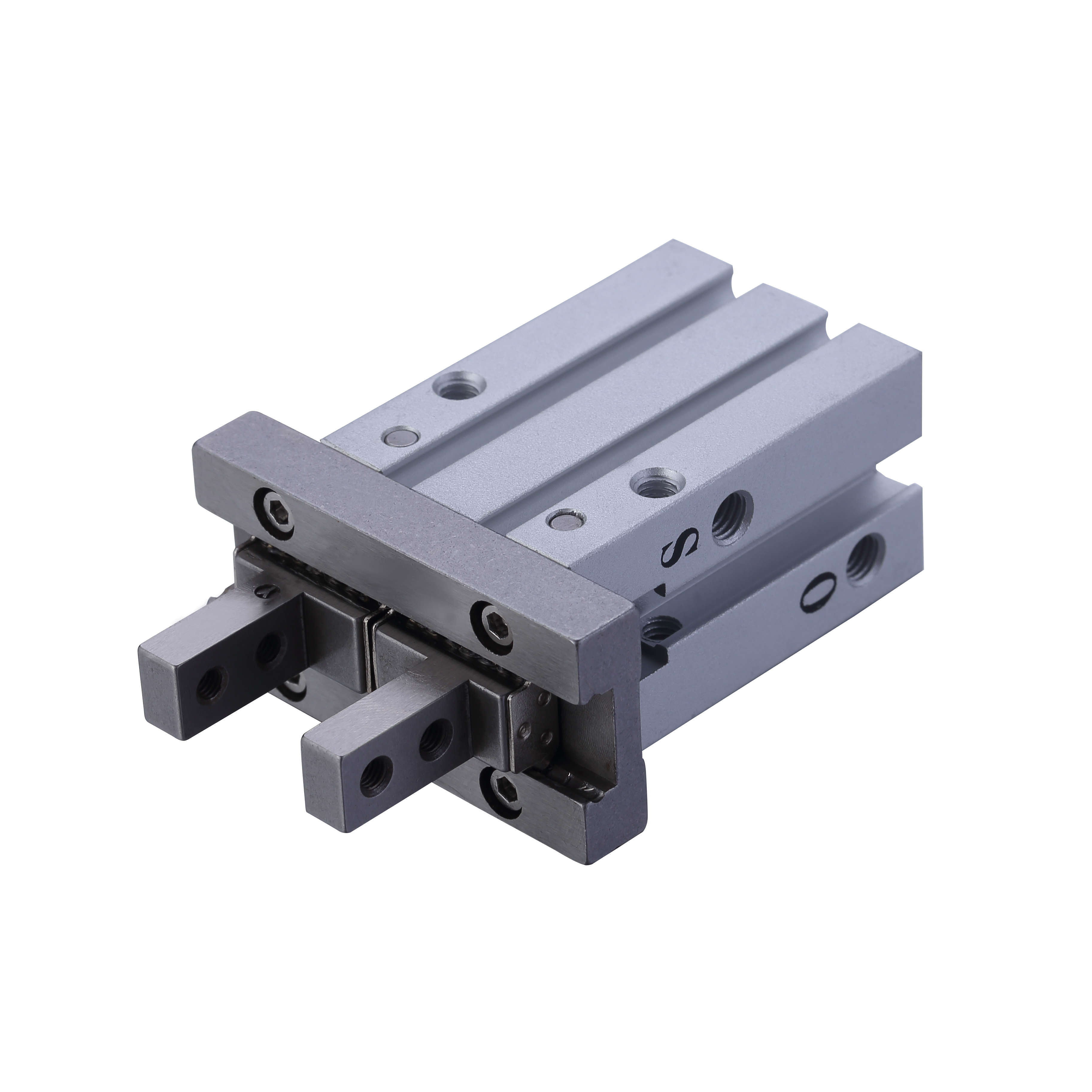 高品质180度双作用双指液压手指气缸smc气动双作用手指气缸