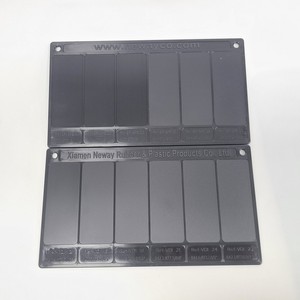 Carte d'échantillon VDI 3400 & SPI-<span class=keywords><strong>SPE</strong></span> Modélisation par injection de surface plastique pour texture de finition plastique en stock Produit plastique - Product Image 1
