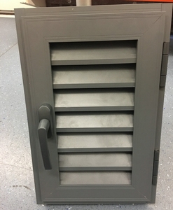 Volets anti-tempête en alliage d'aluminium pour extérieur, résidentiels, écologiques, durables, à lames fixes - Product Image 4