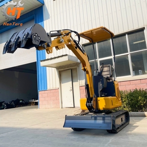 Mini-excavatrice sur chenilles de 1,2 tonne, certifiée EPA/CE, prix avantageux pour utilisation agricole, livraison gratuite, petites excavatrices neuves - Product Image 2