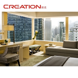 Hotel di lusso <span class=keywords><strong>in</strong></span> legno massiccio imbottito <span class=keywords><strong>letto</strong></span> matrimoniale <span class=keywords><strong>in</strong></span> rovere intagliato a mano con <span class=keywords><strong>testiera</strong></span> <span class=keywords><strong>in</strong></span> <span class=keywords><strong>tessuto</strong></span> Premium per Master suite - Product Image 3