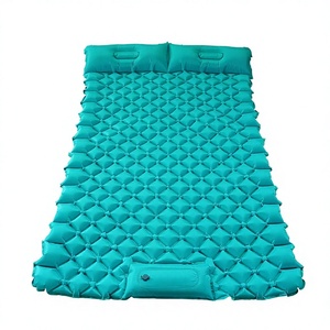 Colchón Inflable Doble para Camping con Bomba Integrada, Colchoneta Impermeable de TPU, Cama de Aire Portátil y Ligera para Excursionismo - Product Image 1
