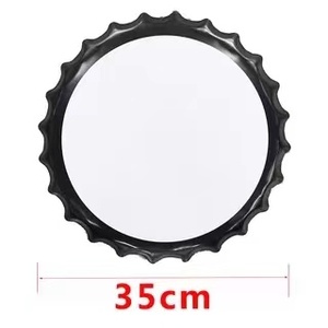 Placa de Metal blanca Vintage, letrero de estaño, diferentes formas, impresión artesanal de hierro, venta al por mayor - Product Image 6