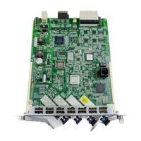 8 puertos Gpon Olt con 4 placas de enlace ascendente Huvq 10g + 2 piezas 125g Sfp para C300 Olt para redes 3G y WiFi