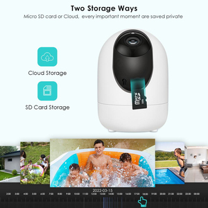 Caméra vidéo OEM Icsee APP 2/3/5mp HD Détecteur de suivi de mouvement Vision nocturne Audio bidirectionnel Moniteur pour bébé - Product Image 5