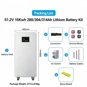 โรงงาน YDN <span class=keywords><strong>ราคา</strong></span>ขายส่ง 16s 48V/51.2V 280/300/314ah 15/16kw กล่องแบตเตอรี่แบบตั้งพื้นพร้อมล้อ DIY Lifepo4 แบตเตอรี่ JK <span class=keywords><strong>V19</strong></span> BMS - Product Image 3