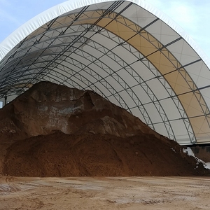 12x24m OEM/ODM 100-150kmH Carico di Vento di capra capannone farm inverno rifugio isolato tenda hangar <span class=keywords><strong>per</strong></span> la vendita - Product Image 6