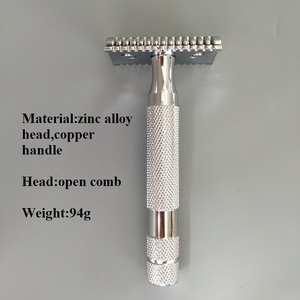 Gran oferta DISHI, maquinilla de afeitar de doble filo de seguridad para hombre de Color plateado - Product Image 5