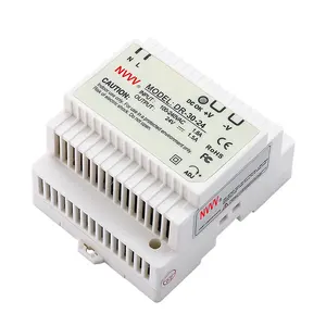 Fuente de alimentación DR-30-24v dc, Transformador Industrial din rail 24V 1,25 Amp, interruptor de alimentación