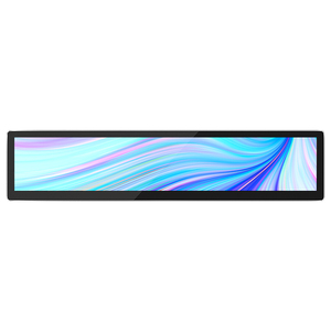 Treo Tường 15.1 Inch Sản Xuất Thương Mại Cấp Taxi/Bán Lẻ/Bán Hàng Tự Động/Sân Bay Quảng Cáo Hiển Thị <span class=keywords><strong>LCD</strong></span> Kéo Dài Bar Sceeen - Product Image 2