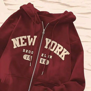 เสื้อฮู้ดดี้ผู้ชายคุณภาพสูง ปี 2025 เป็นมิตรกับสิ่งแวดล้อม ระบายอากาศได้ดี สวมใส่สบาย เหมาะสำหรับฤดูหนาว  ปักลายสไตล์วินเทจ ผ้าฟลีซ ซักแบบวินเทจ ผ้าฝ้าย 100% - Product Image 3