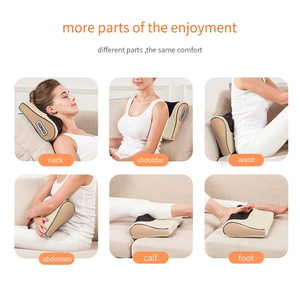 Oreiller Orthopédique Ergonomique en Mousse à Mémoire de Forme Soulagement des Douleurs à l'Épaule Sommeil Profond Complet Oreiller de Massage Électrique Pétrissage Intelligent pour le Cou - Product Image 5