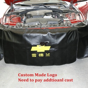 Ensemble de 3 <span class=keywords><strong>tapis</strong></span> de protection magnétiques pour pare-chocs de voiture, <span class=keywords><strong>tapis</strong></span> de travail pour mécanicien automobile, protection de pare-chocs de voiture - Product Image 4