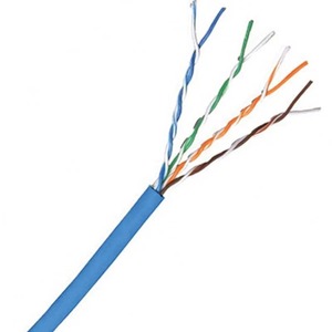 Câble <span class=keywords><strong>Ethernet</strong></span> Cat6 en vrac, rouleau de 305 m (1000 pi), 23 AWG, cuivre nu massif, câble réseau UTP pour projets d'ingénierie professionnels - Product Image 1