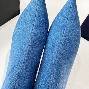 Chaussures tendance pour femmes 2023, bottes de cow-boy, talons hauts pour femmes de longueur moyenne, chaussures de créateurs pour femmes, marques célèbres - Product Image 3