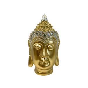 Factory Direct Sales South East Asia Maitreya <b>Buddha</b> <b>Head</b> Ornament Epoxy Resin Artistic Sculpted Crafts Home Tea Room Office Zen - Product Image 5