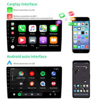 Ecran tactile universel 13 pouces Navigation GPS Système audio multimédia Caméra de recul Écran TN LCD 4G RAM Radio USB Lecteur DVD