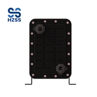 HZSS Nouveau Échangeur de Chaleur Industriel à Plaques Haute Efficacité pour Moteurs Diesel Marins, Refroidisseur d'Huile et Pompes à Chaleur