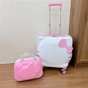 Vente Directe Usine : Ensemble de Sacs de Voyage pour Enfants 14-18 Pouces, Motif Dessin Animé Animal, <span class=keywords><strong>Valise</strong></span> de Voyage ABS+PC - Product Image 4