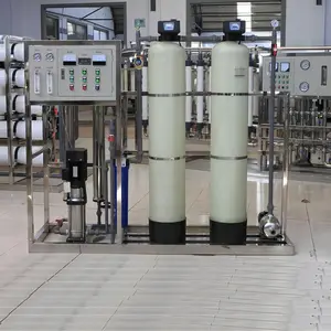 Système d'eau industriel 1000 LPH Ro Fabricant de système d'osmose inverse Équipement d'osmose inverse Système de traitement de l'eau RO à bas prix