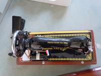Machine à coudre électrique vintage mini JA2-1 avec moteur d'alimentation par aiguille, haute vitesse, point unique, longueur de point réglable pour hôtels