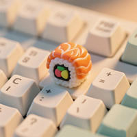 Sushi Journey Keycap Conception artisanale en résine personnalisable pour les claviers MX Services d'usinage selon les exigences