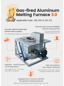 Horno <span class=keywords><strong>de</strong></span> Gas <span class=keywords><strong>de</strong></span> 500KG para Fundir Aluminio, Línea <span class=keywords><strong>de</strong></span> Producción <span class=keywords><strong>de</strong></span> Lingotes, Máquina Industrial <span class=keywords><strong>de</strong></span> Reciclaje <span class=keywords><strong>de</strong></span> <span class=keywords><strong>Chatarra</strong></span> <span class=keywords><strong>de</strong></span> Aluminio, Precio <span class=keywords><strong>de</strong></span> Fábrica - Product Image 4