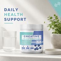 Vitahealthy OEM/ODM Private Label 2-in-1 Creatine Elektrolyten Poeder Supplement Suiker Vrij Aardbei Smaak Spiergroei 300g