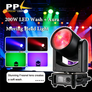 Nuevas llegadas: Luz móvil LED Wash <span class=keywords><strong>Aura</strong></span> de 200W para discotecas y clubes nocturnos - Product Image 1
