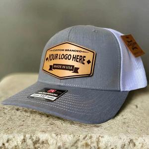 Custom 6 Panel 112 Richardson Trucker <b>Hat</b> Snap Back Plain Trucker Cap Gorras Mesh 3d Embroidered Trucker <b>Hat</b> - Product Image 4