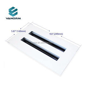 Diffuseur de fente linéaire en aluminium de couverture de conduit de ventilation de climatisation 8*4 - Product Image 4