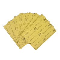Outils abrasifs personnalisables OEM de 9*11 pouces de papier de sable de latex d'oxyde d'aluminium carré