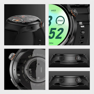 VVS <span class=keywords><strong>orologio</strong></span> intelligente <span class=keywords><strong>per</strong></span> gli uomini Touch Screen Sport frequenza cardiaca <span class=keywords><strong>Fitness</strong></span> Tracker IP67 BT chiamata OEM Low MOQ - Product Image 4