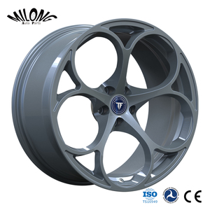 Jantes monobloc Quadrifoglio forgées 5x108 4x100 pour <span class=keywords><strong>Alfa</strong></span> Romeo Tonale Super Sport 147 156 159 <span class=keywords><strong>Qv</strong></span> 159 <span class=keywords><strong>Brera</strong></span> Spider - Product Image 1