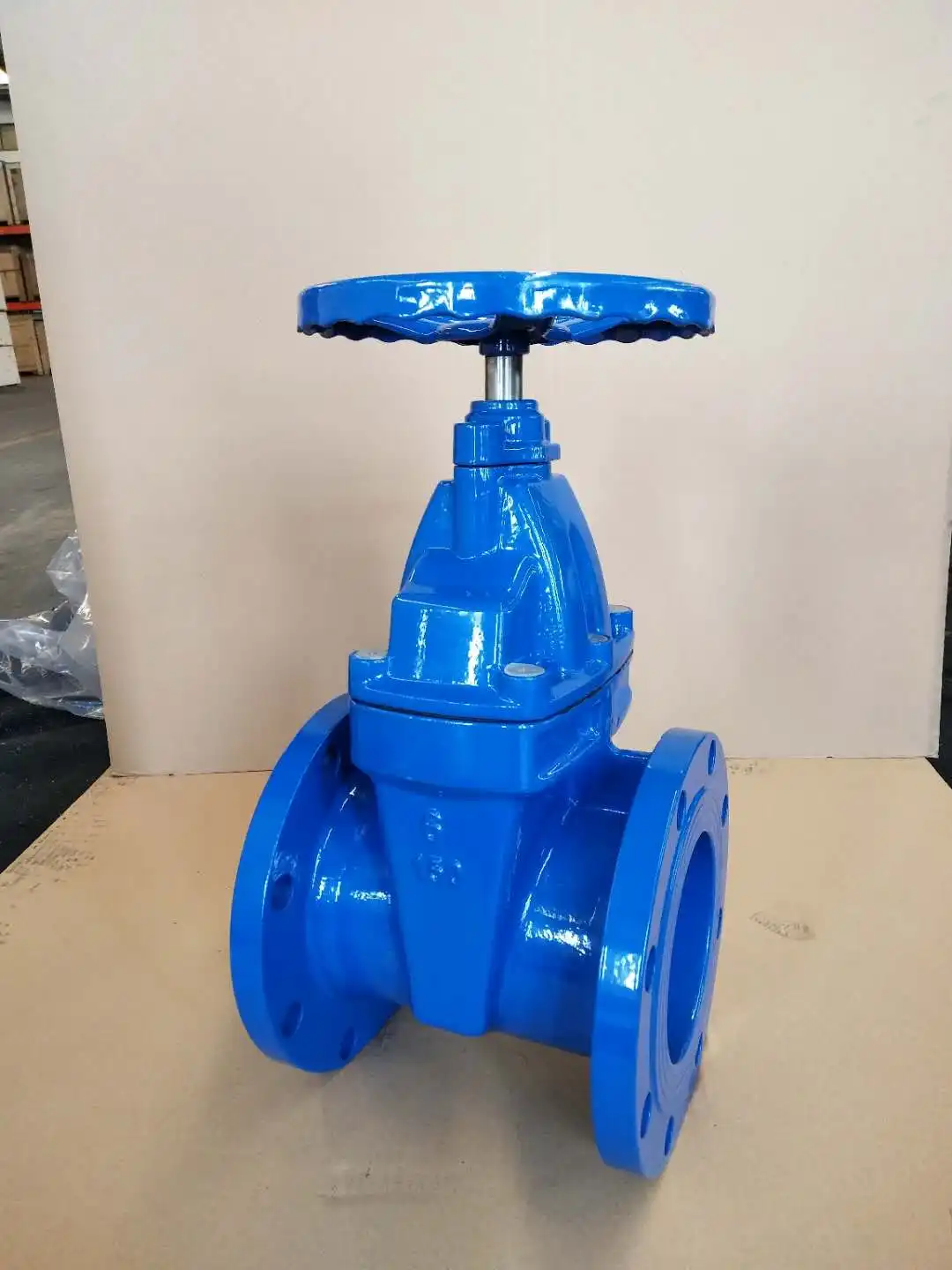 valve factory ASTM standard DI body SS410 stem PN16/10 DN200 DN400 flange type resilient gate valve