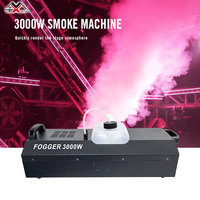 Machine à brouillard de fumée 3000W LED équipement bas pour l'éclairage antibrouillard