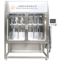 Machine automatique de remplissage, de bouchage et d'étiquetage de bouteilles d'huile comestible (olive, légumes, arachide, noix de coco, palme, cacahuète)