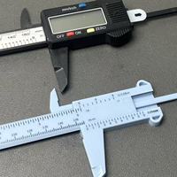 Mini calibre numérique électronique en plastique, outil de mesure de précision léger pour bijoux, pierres précieuses, perles, 150 mm