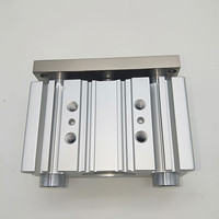 Cilindro Guía Compacto Serie MGP-Z MGPM12-60Z, Material de Cobre Duradero