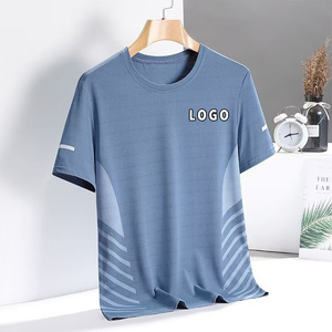 Camiseta de Manga Corta para <span class=keywords><strong>Hombre</strong></span> de Buena Calidad, Ligera, Cómoda, Suave, con Logotipo Personalizable, Duradera, Transpirable, Estilo Casual Urbano - Product Image 1