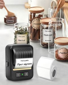 Commercial Thermal Label Printer with USB Computer Connection 20-50mm Thermal Paper Width Batch Printing in Stock - Product Image 3